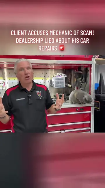 CLIENT ACCUSES MECHANIC OF SCAM! DEALERSHIP LIED ABOUT HIS CAR REPAIRS 🚨 #mecha