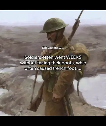 Dont look up trench foot... #ww1 #war #History #mindblown #trenchfoot 
