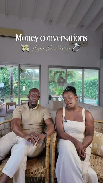 A few conversations we had to make sure we were aligned 💸 #marriagelife #Person