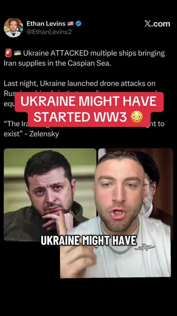 UKRAINE Tensions with IRAN #usa #trump #war #ww3 #iran