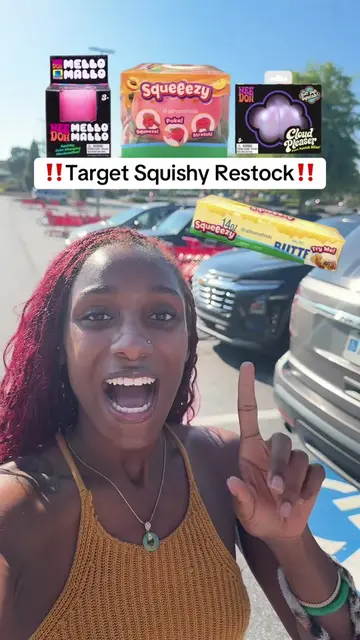 Shopping and unboxing squishy’s from target 😅🤫💖 #target #squishytoy #needoh #