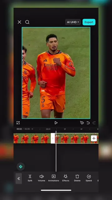 How to make  Bellingham WORLD CUP 4k edit in CapCut, transition tutorial #CapCut
