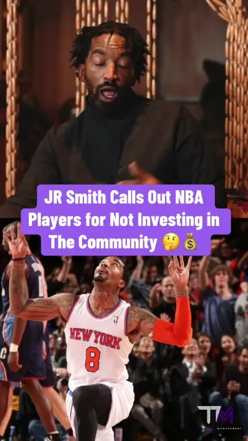 JR Smith challenges NBA players to use more of their collective wealth to build 
