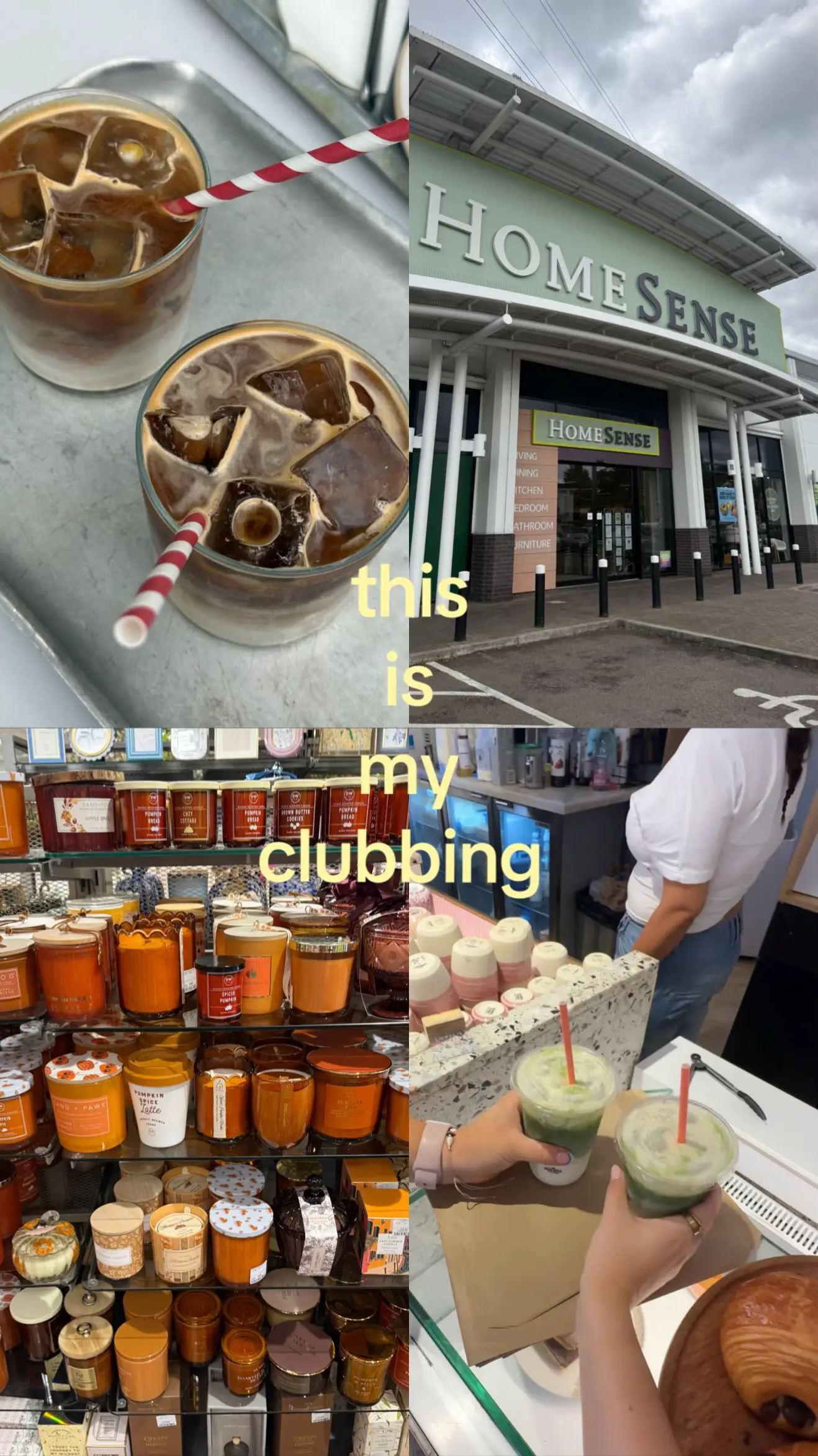 Nothing else compares 🍵🍵🎃🎃💕💕🫂🫂🫂 #homesense #clubbing #matcha #icedlatte