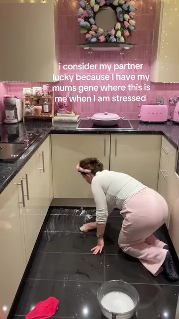 Anyone else clean when everything else is getting a little too much ?? #CleanTok