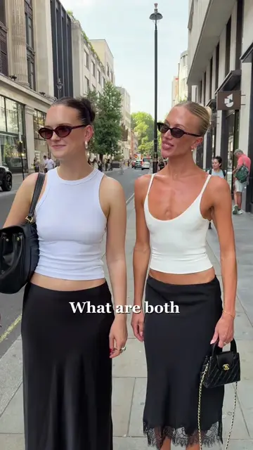 The IT girls of London  🤍 @sarafjohansen @Lucy Zoe Evans #outfits #fashion @the