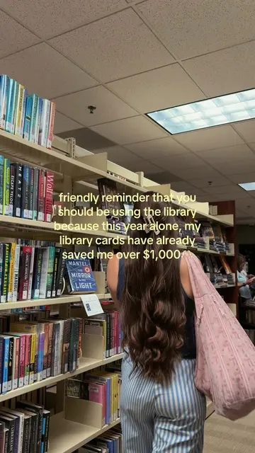 The library is that GUUURRLLLL Between physical books, audiobooks, toy and learn