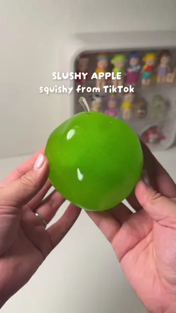 slushy apple from TikTok! Such a good find😌 I love the sound of slushy textured