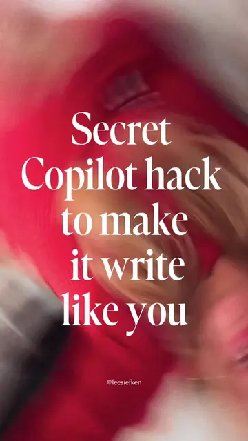 Copilot has read more of your writing than your closest colleague has, and it’s 