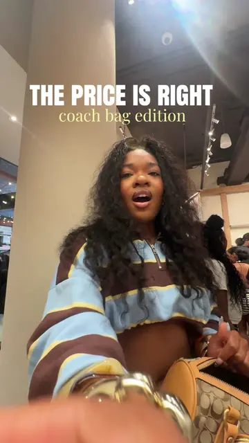 yall know i’m a coach GIRL! I loveeee coach bags and I finally got to visit the 
