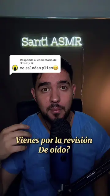 Respuesta a @★𝚎𝚖𝚒𝚕𝚢 ★. ASMR REVISO TUS OÍDOS #asmr #asmrcommunity #asmr_tin