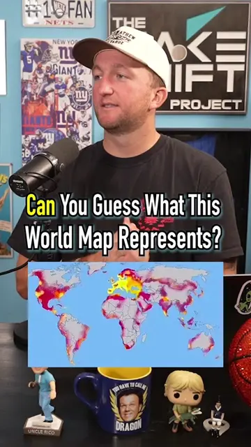 Can You Guess What This World Map Represents? #fyp #world #map #country #geograp