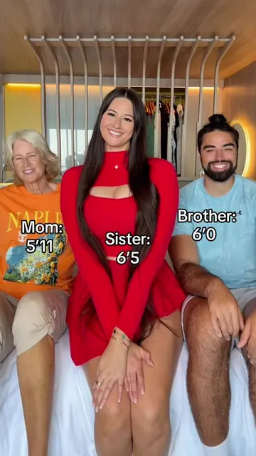 Are we the tallest family?😳 #tall #family 