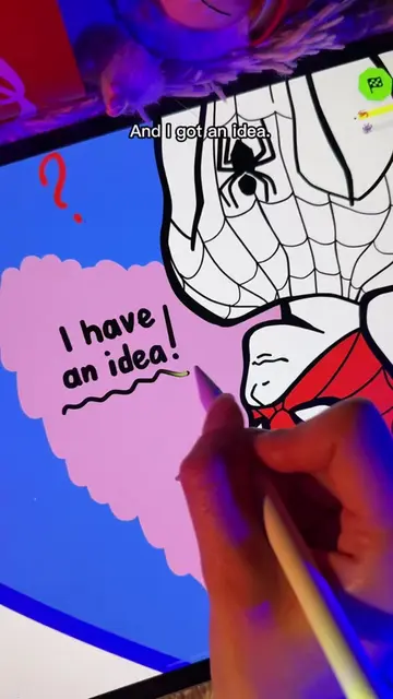App ArtWorkout 😍 #drawingprocess #artchallenge #spiderman #tomholland #artdrawi