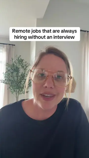 Remote jobs that are always hiring without an interview #nointerview #workfromho