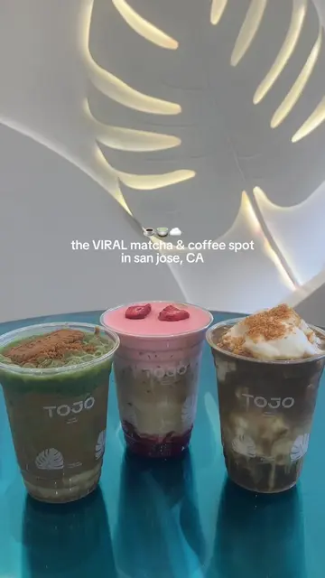 San Jose’s coolest matcha spot! Finally tried one of the most popular matcha spo