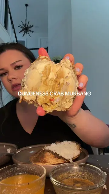 YOU KNOW WHAT TIME IT ISSSSSS 🦀 lol @ my toddler begging for more each bite (we