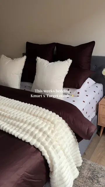 This weeks bedding ✨ @kmart australia x @Target Australia combo and can I sayyy 