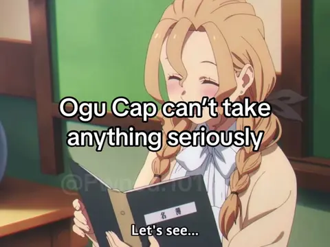 #CapCut Oguri Cap cant take anything seriously around the academy #umamusumepret
