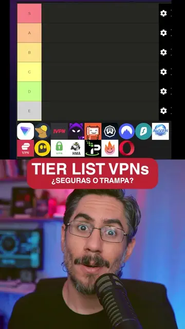 Tier list VPNs - Video completo en YT alanizcloudsec, anda a verlo vago brainrot