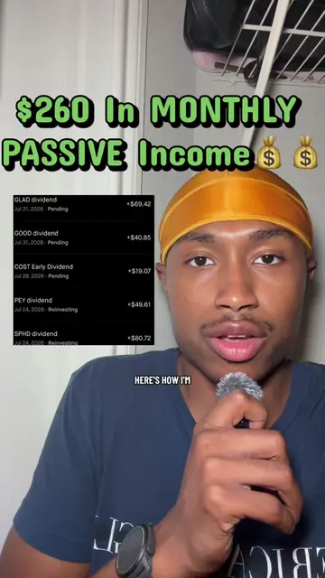 Making $260 in monthly passive income from investing in dividend stocks as a 5 y