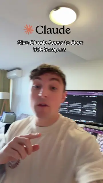 THIS CONNECTOR TURNS CLAUDE INTO A WEB SCRAPER Connect Apify to Claude and turn 