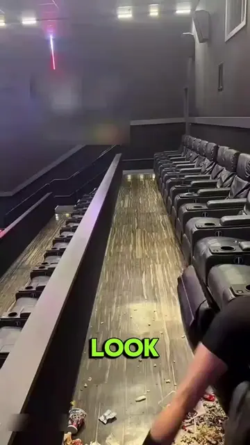Movie theater Cleaners have more money than us😭#viral_video #fyp #trending 
