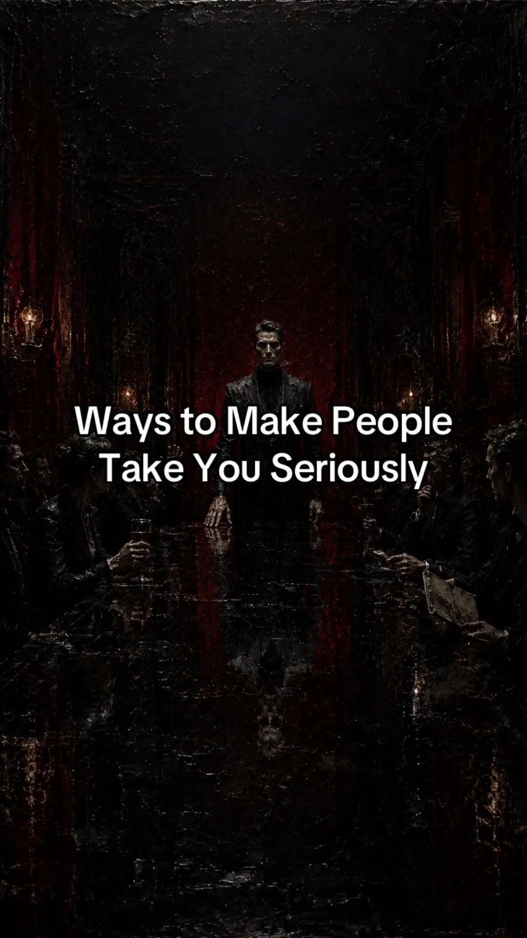 People take you seriously when your words, emotions, and boundaries remain consi