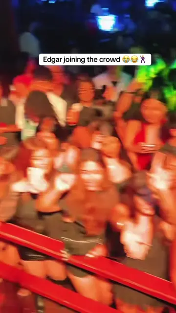 Edgar joining the crowd 😭😂🕺 #fypシ゚viral #crystalizaguirre #sanjose #edgar #fo