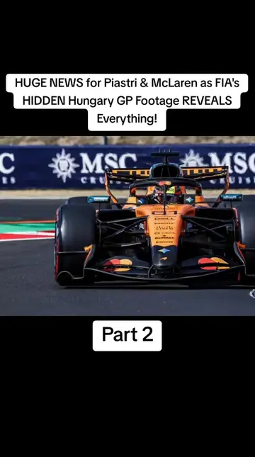 HUGE NEWS for Piastri & McLaren as FIA's HIDDEN Hungary GP Footage REVEALS Every