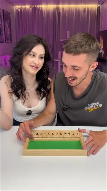 🤪 Whoever crosses off the most numbers wins—it's that simple! 🎲 #challenge #bo