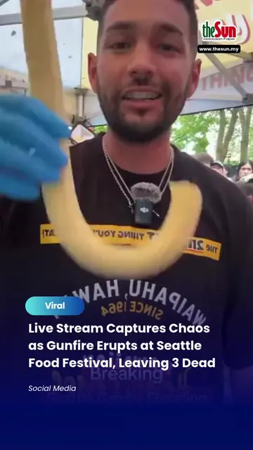 27 July 2026: A vendor's live stream captured the terrifying moment panic erupte