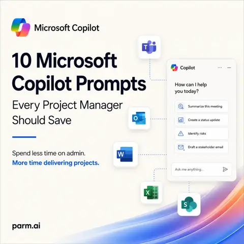 Most project managers don't need more AI tools. They need better prompts. Micros