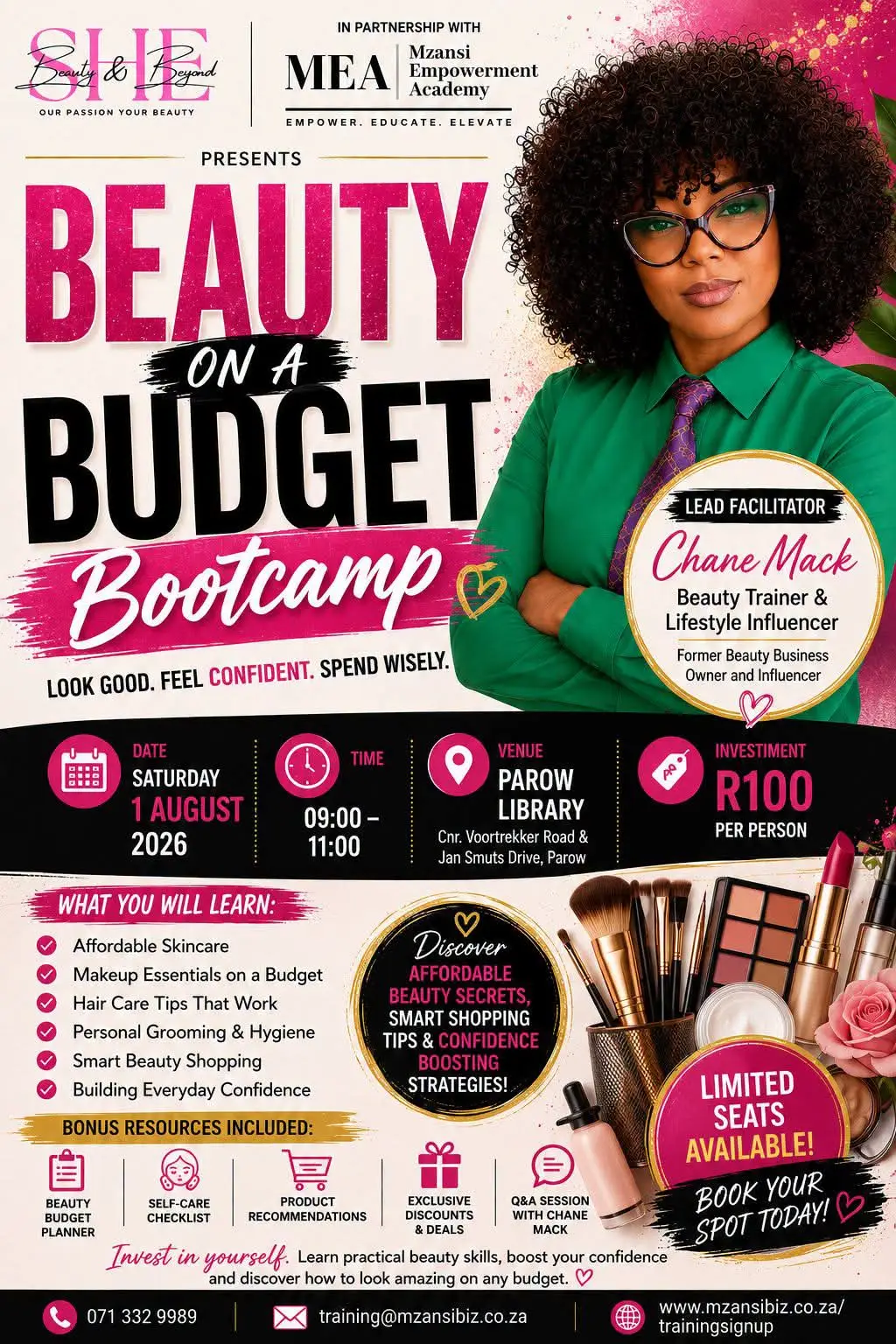 ✨ Beauty on a Budget Bootcamp is Almost Here! ✨ Looking fabulous doesn't have to