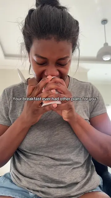 I just want a hot gurl body but my food fighting me 😭 #breakfast 