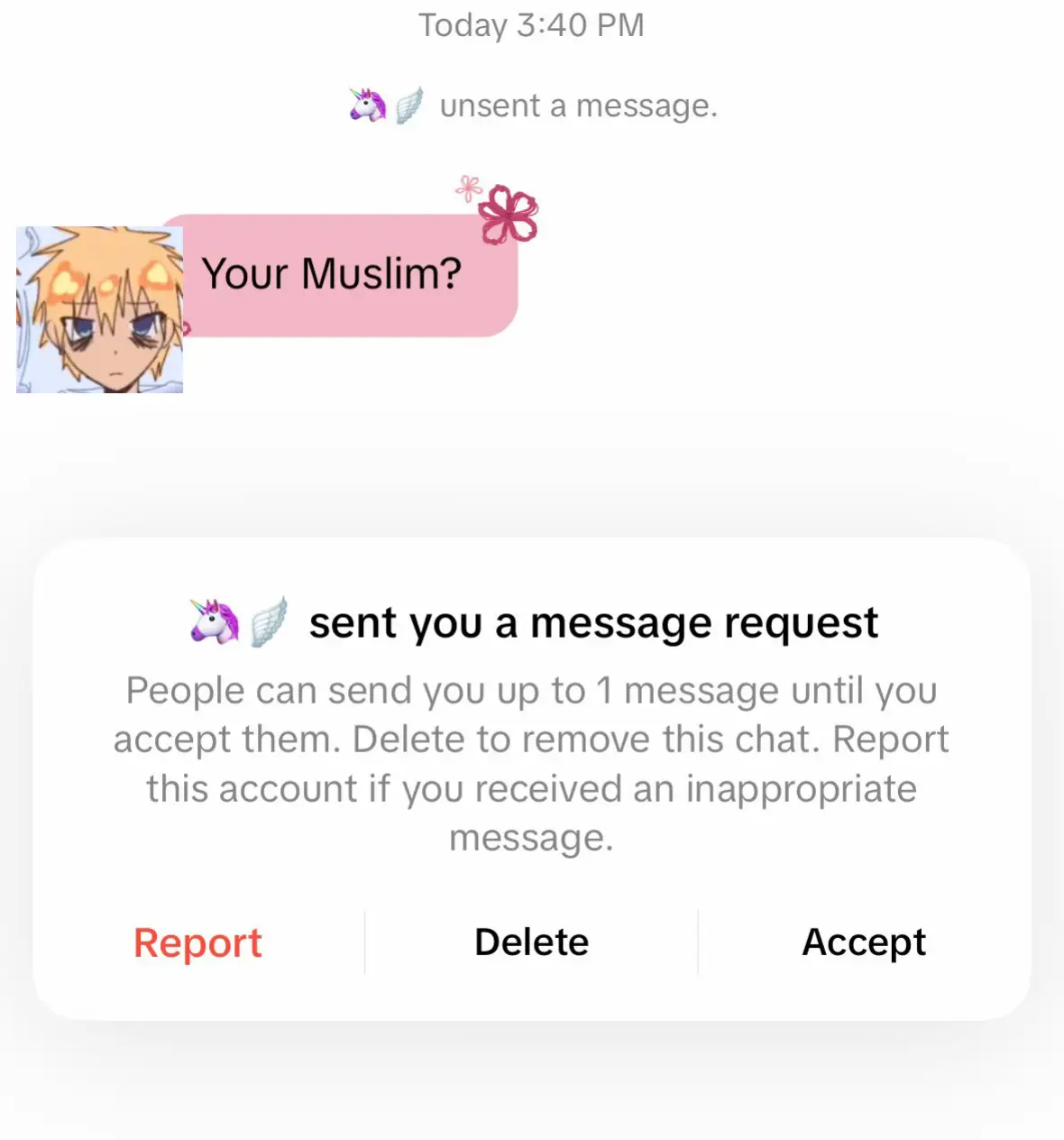 yo so I do NOT care if you think it’s haram for me being pan a Demigirl and Musl