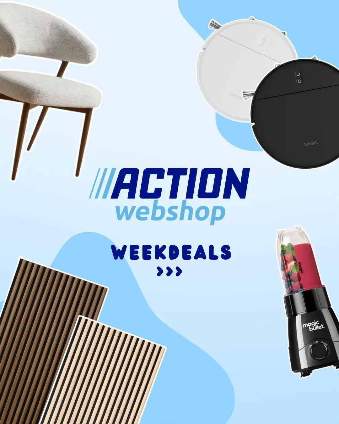 Dit zijn de nieuwe weekdeals van Action Webshop! 👀💙 @actionnederland #action #