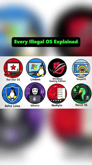 Every Illegal Operating System Explained (Lindows) #os #lindows #techeducation 