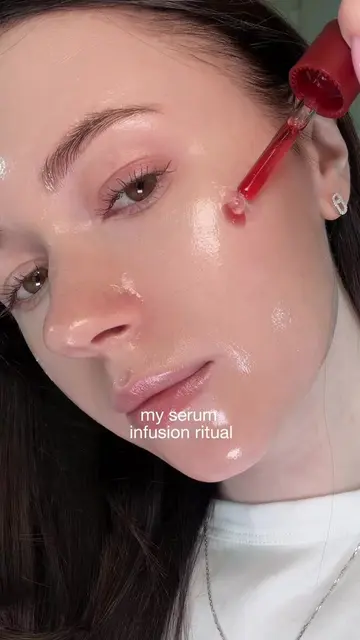 Serum infusion ritual with Medicube EGF NAD Firming serum ❣️ AD @medicube global
