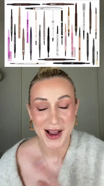 $220/.1g VS $5/.1g 😱 Still love your micro brow pencil?  #affordablemakeup #lux
