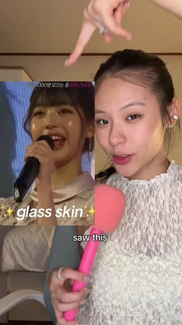 Saw glass skin. I WANT IT. Documenting my 2 weeks hormonal journey! #glassskin  