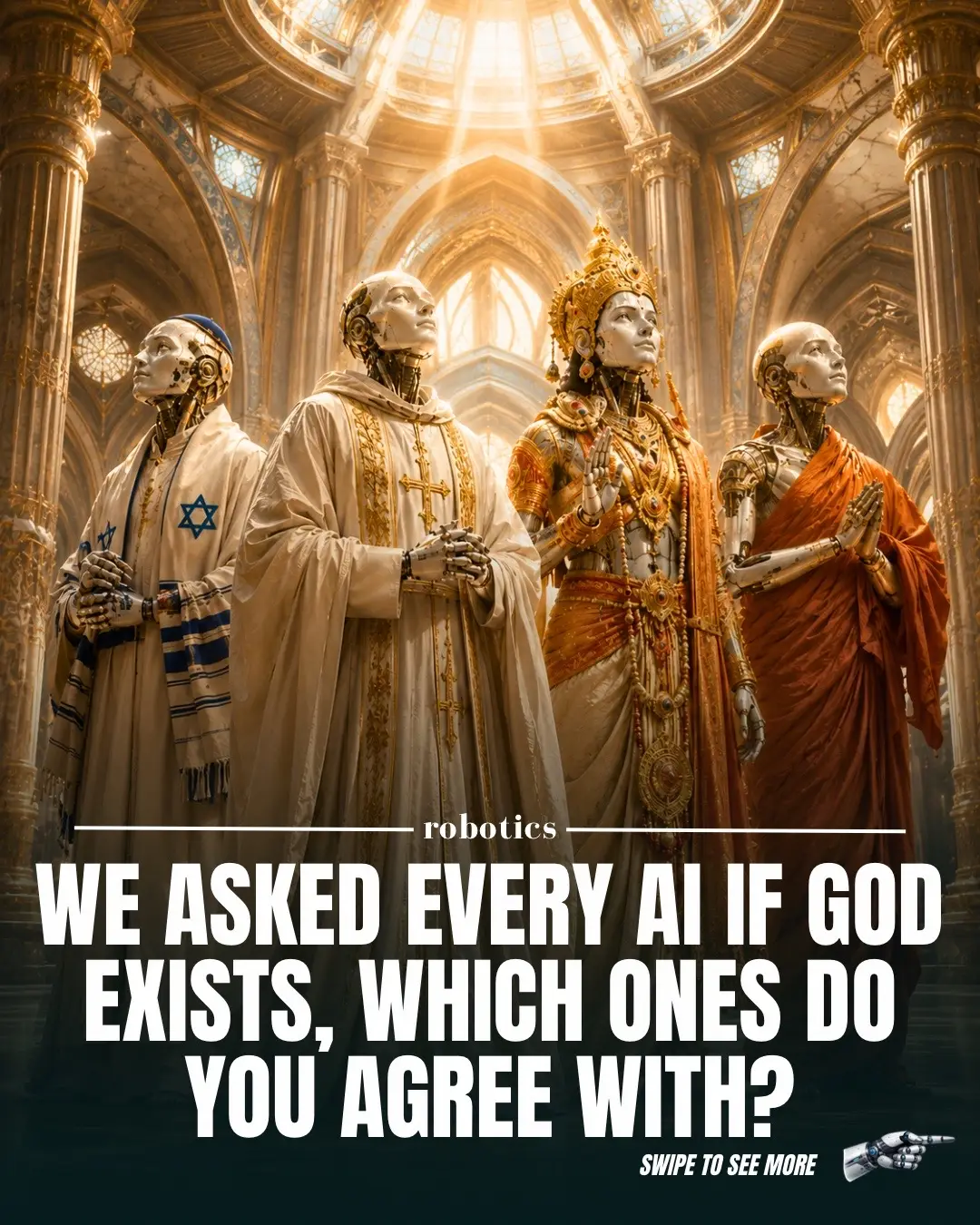 Does God exist, or is belief the only answer humanity will ever have? We asked C