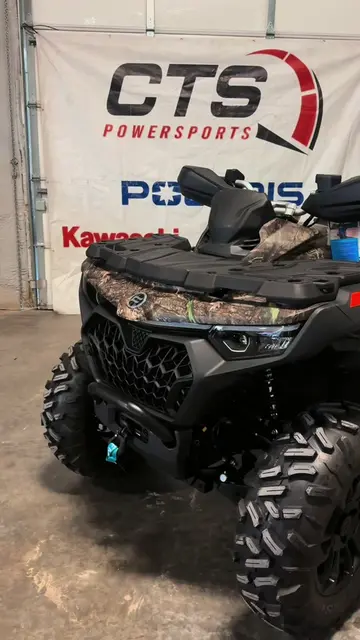 Power. Comfort. Camo. ✔️ The CFMOTO CFORCE 1000 Touring is built for riders who 