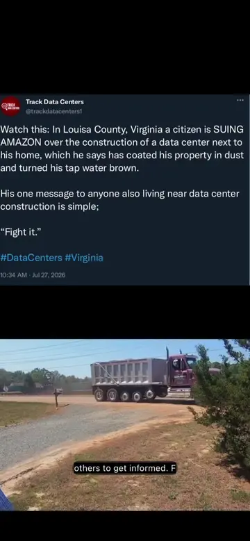 A Louisa County, Virginia homeowner, Austin Newsome, says his life has been upen