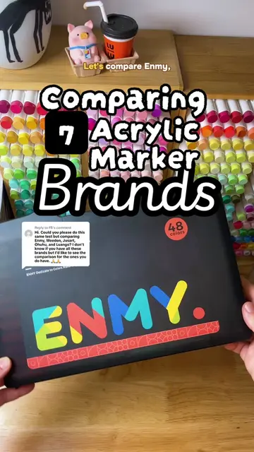 Replying to @FB comparing Enmy, Meeden, JusArt, Ohuhu, Languo, Arrtx & GuangNa A