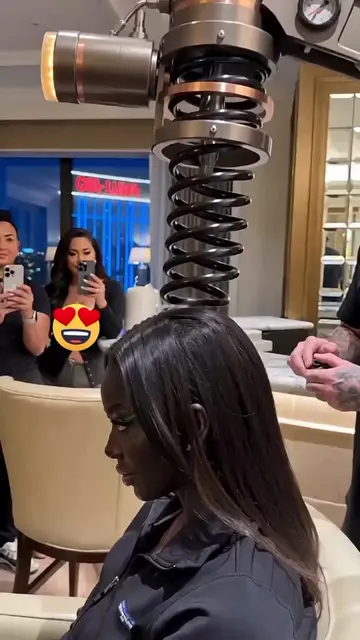 automatic haircut  machine in future amazing transmission#technology  #haircuttr