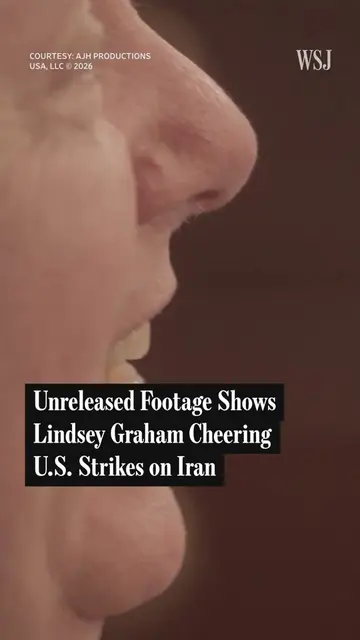 Unreleased documentary footage obtained by WSJ shows Sen. Lindsey Graham laughin