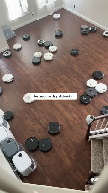 At least the floors are clean. #robotvaccuum #vacuumcleaners #robotvacuumcollect