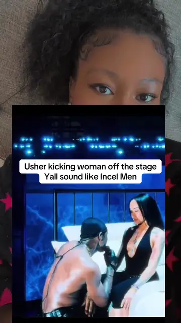 I’m really triggered by these responses #usher #kickoff #stage #concert #chrisbr