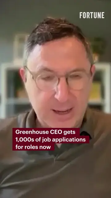 Job seekers are burned out. Greenhouse CEO Daniel Chait told Fortune’s @Orianna 